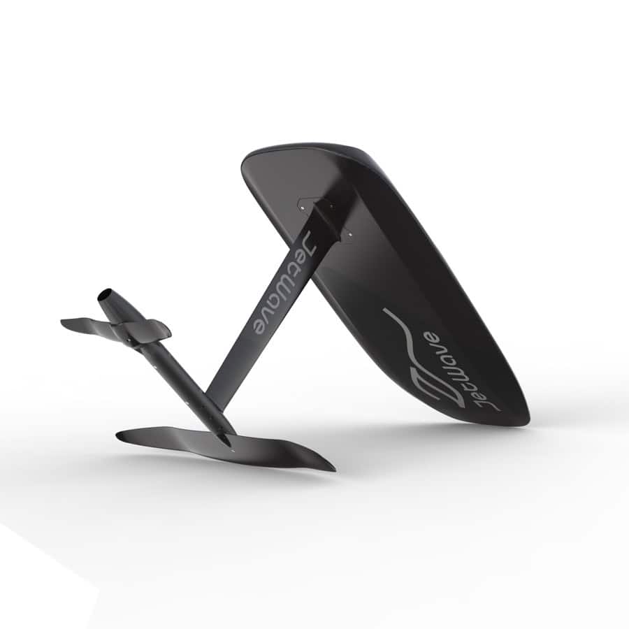 JetWave Carbon — logo sur le foil
