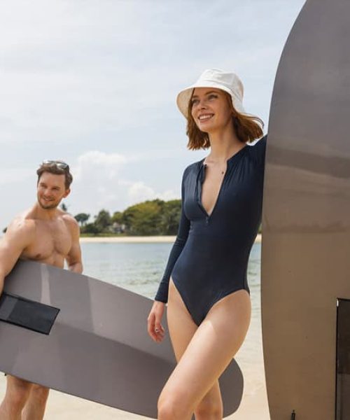 couple planche de surf électrique TKO